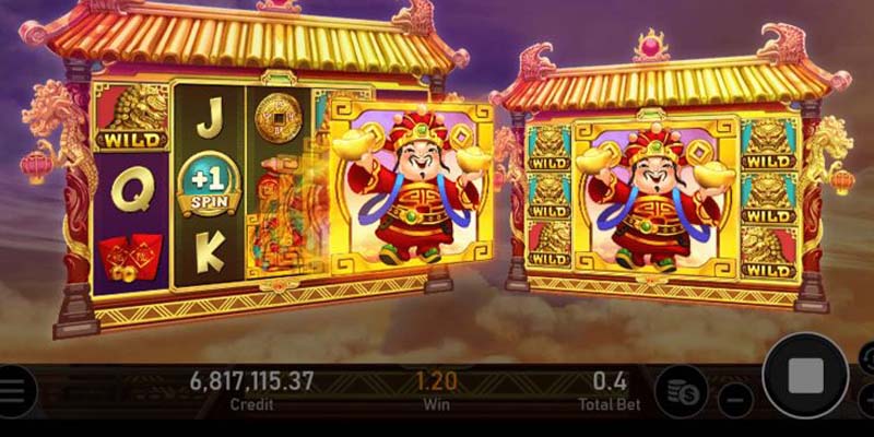 Game nổ hũ Thần Tài có hàng - lối sắp xếp đơn giản